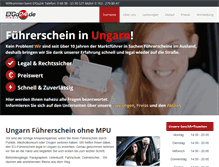 Tablet Screenshot of fuehrerschein.ohne-mpu.com